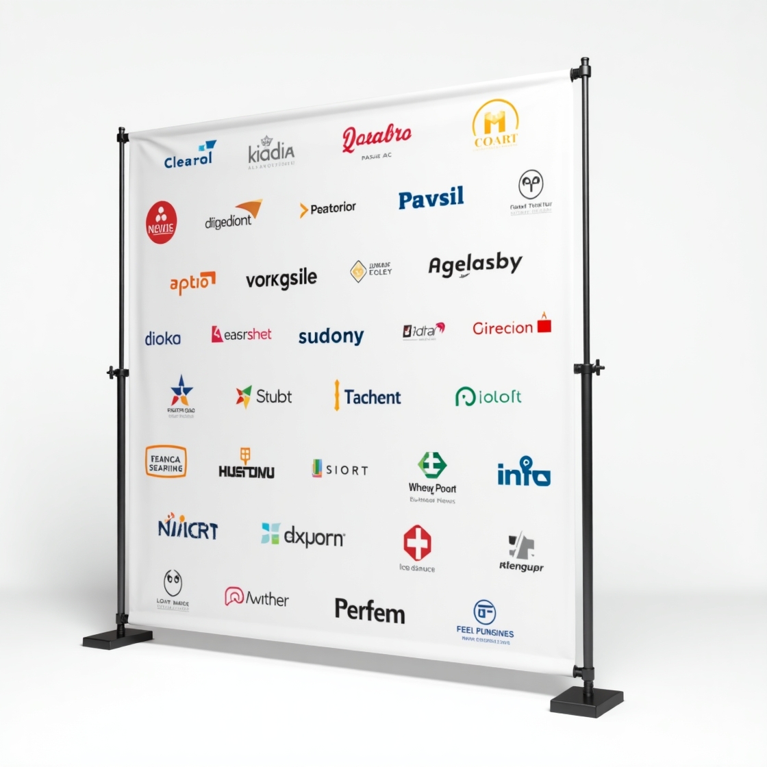 Large Step & Repeat Banner Only (8x8 / 9x8 / 10x8 ft) - Image 7
